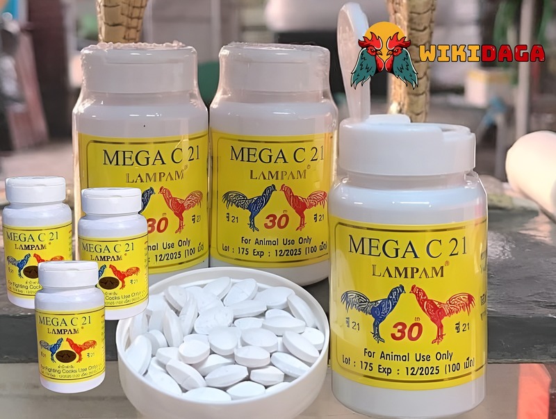 Thuốc tăng lực cho gà chọi - Mega C21